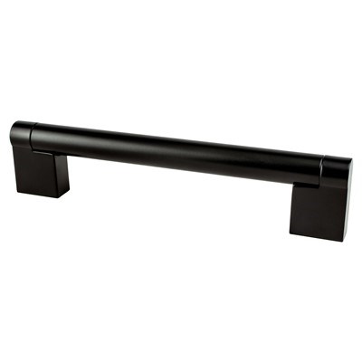Cont-Adv03 128mm Matte Black Bar Pull