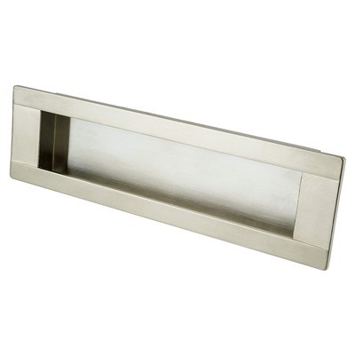 Seize Brushed Nickel Recess Pull