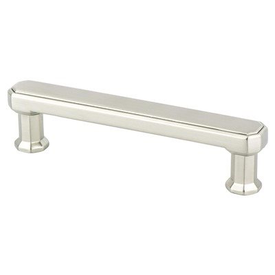 Brushed Nickel Berenson Composition Collection 96mm Center Handle Cabinet Pull 