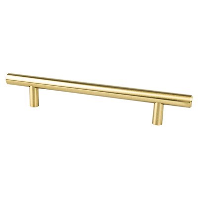 Tempo 128mm Modern Brushed Gold Pull