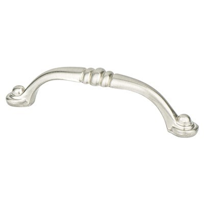Euro Traditions 96mm Brushed Nickel Pull