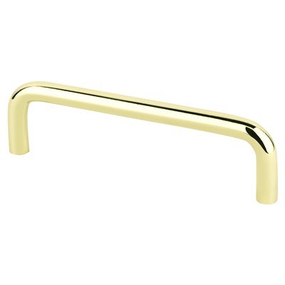 Adv-Wire Pulls 4in Polished Brass Pull