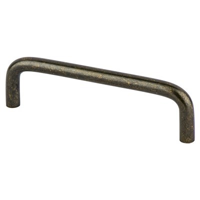 Adv-Wire Pulls 4in Antique Brass Pull
