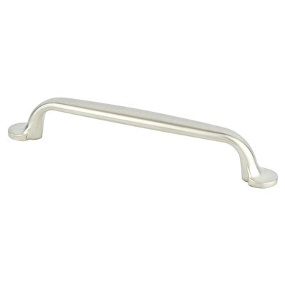 Euro Classica 128mm Brushed Nickel Pull