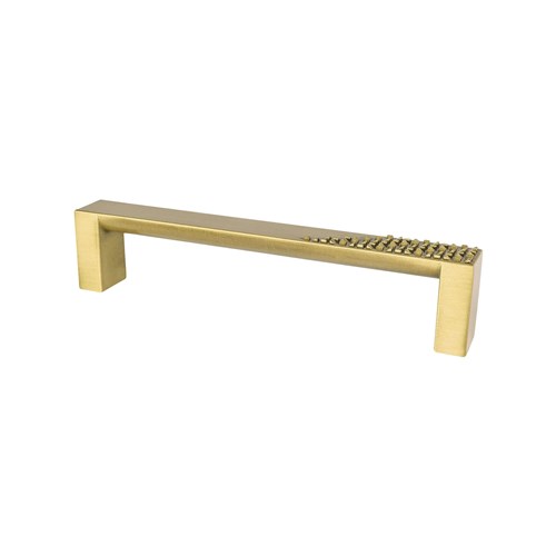 Roque 128mm Modern Brushed Gold Pull