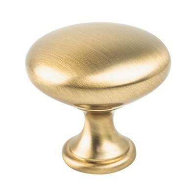 Berenson Knobs Modern Brushed Gold Knob