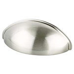 Tran-Adv03 64mm Brushed Nickel Cup Pull