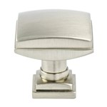 Tailored Tradition. Brushed Nickel Knob