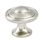 Euro Traditions Brushed Nickel Knob