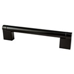 Cont-Adv03 128mm Matte Black Bar Pull