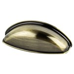 Euro Moderno 64mm B. Ant. Brass Cup Pull
