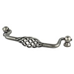 Provence 128mm Antique Pewter Bail Pull