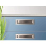 Seize Brushed Nickel Recess Pull